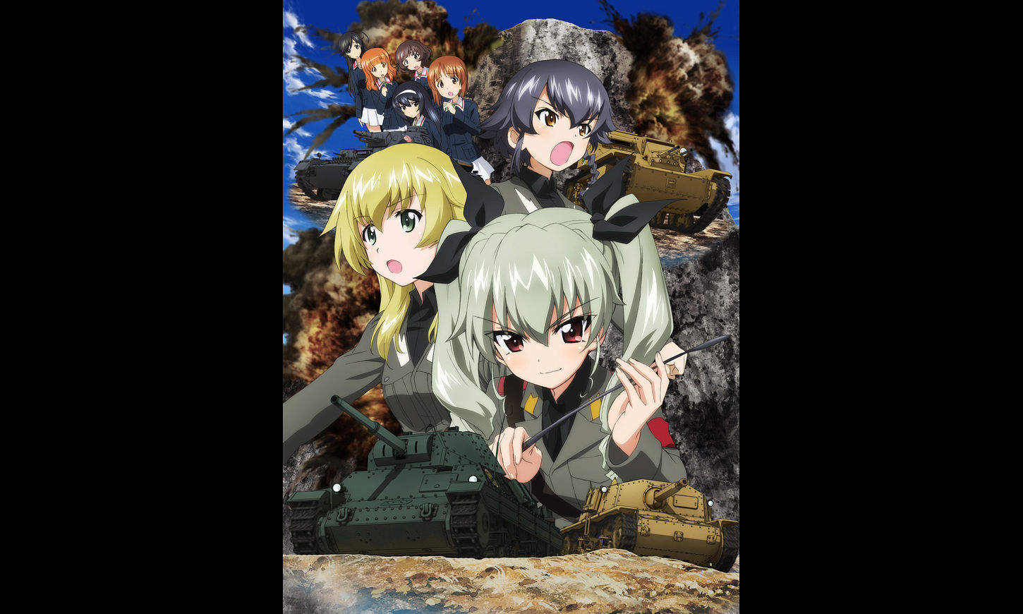 ガールズ&パンツァー これが本当のアンツィオ戦です!