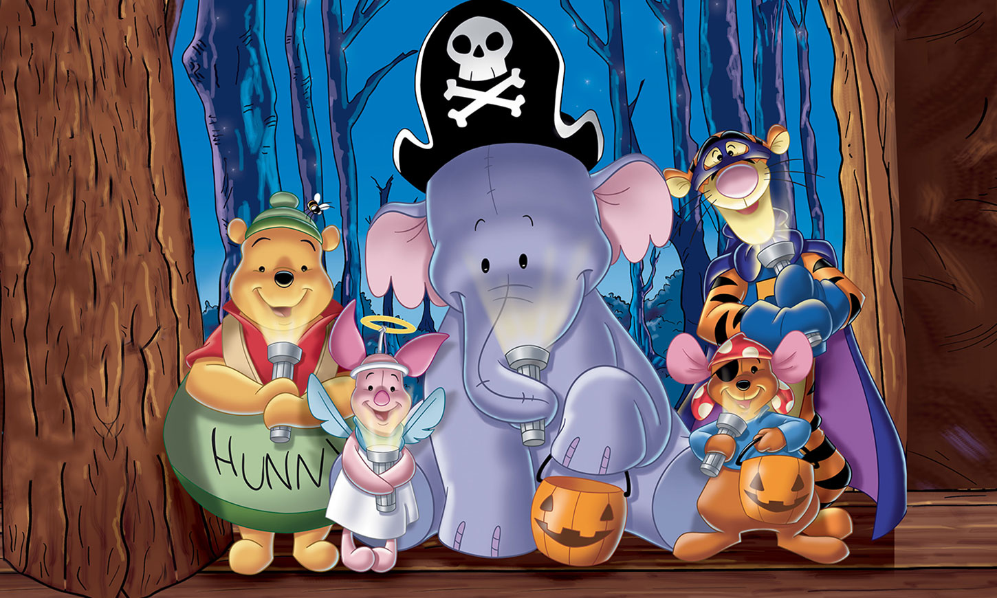 Disney ディズニー くまのプーさん ランピーとぶるぶるオバケ 世界最小